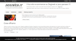 Desktop Screenshot of degiweb.it